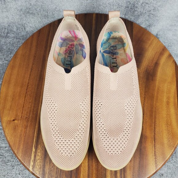 Born Pink Slip-On Flats Breathable Loafers - Picture 7 of 9